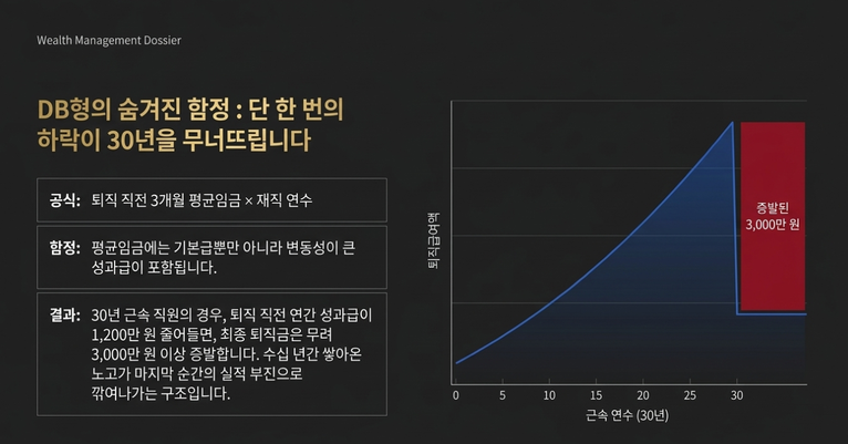 퇴직연금 DB형에서 DC형 전환: 퇴직금 3천만 원 더 받는 최적의 전략