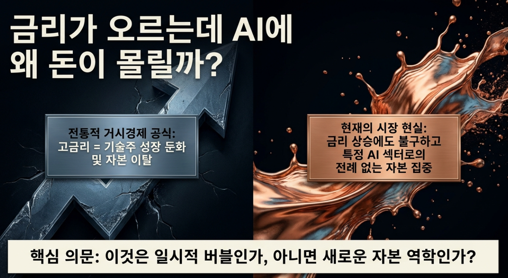 AI 데이터센터 투자 수요가 장기 금리를 끌어올리는 구조
