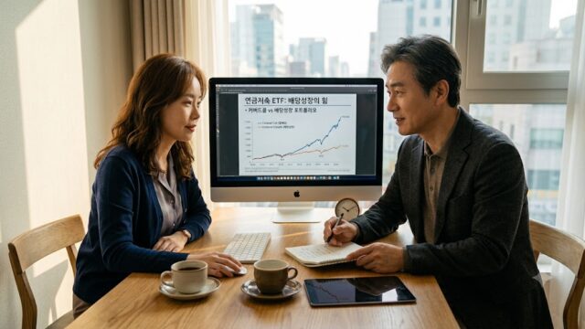 연금저축 월배당 ETF, 커버드콜보다 배당성장을 보는 이유